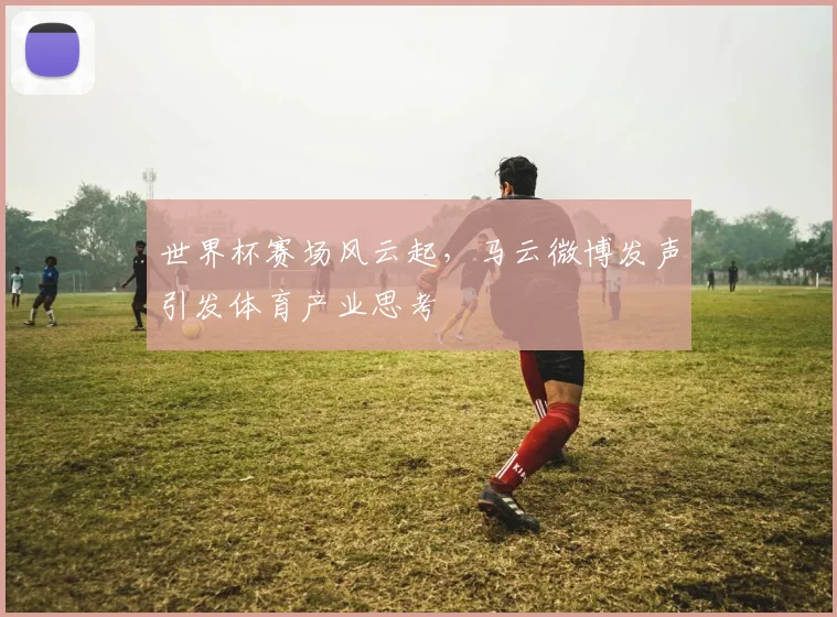世界杯赛场风云起，马云微博发声引发体育产业思考